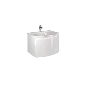 Set masca cu lavoar Savinidue Sole, suspendat, 62 x 43 x 49 cm, alb