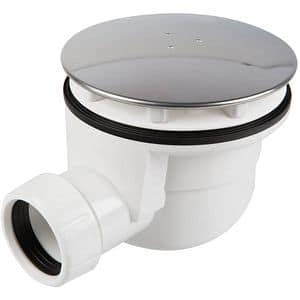 Sifon cada dus EUROCIERE 5084, D 120 mm, capac inox, crom