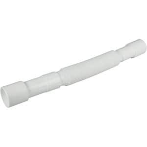 Racord flexibil EUROCIERE S72, extensibil, D 32/40 mm, 35-70 cm, alb