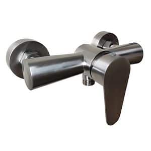 Baterie dus Reecomer Fait, monocomanda, inox, finisaj satinat