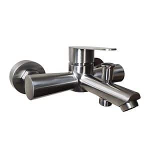 Baterie cada Reecomer Fait, monocomanda, inox, finisaj satinat