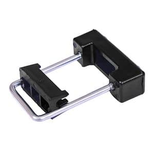 Brida fixare panou zincat, 60 x 40 mm