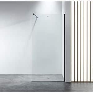 Paravan dus walk-in BELFORM Infinity 27BL2002, aluminiu, sticla securizata transparenta, 70 x 200 cm, negru