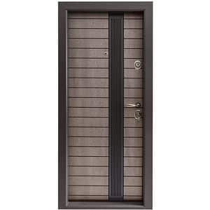 Usa de intrare pentru apartament Silver, fara geam, stanga, MDF, 88 x 201 cm, gri deschis-antracit