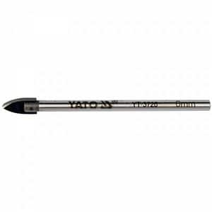 Burghiu sticla ceramica YATO YT-3720, 6 mm