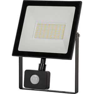 Reflector LED AVIDE, 50W, 4000lm, IP44, negru