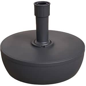 Suport pentru umbrela GOODHOME Balaga, 38 x 50 cm, 35kg, plastic, negru