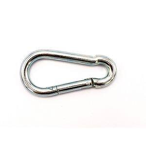 Carabina cu clapa, 7 x 70 mm, otel, argintiu