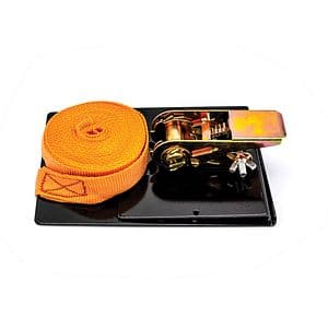 Chinga cu clema pentru bagaj LUMY TOOLS, 25 mm x 3 m, portocaliu
