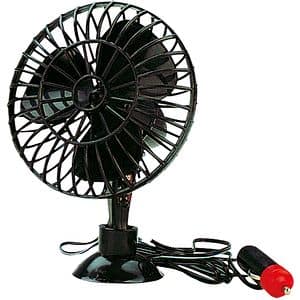 Ventilator auto BOTTARI Windy, 12V, 12 x 24 x 20cm, negru