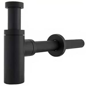 Sifon lavoar reglabil CASABLANCA CM1201A, metal, D 32mm, 1 1/4", negru