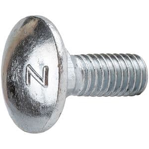 Surub cap torbant filet metric, M6 x 50 mm din 603, otel, vrac
