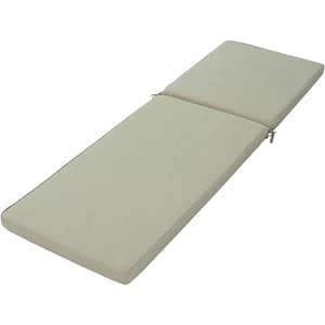 Perna pentru sezlong Sand GOODHOME,197 x 65 x 6 cm, poliester, verde