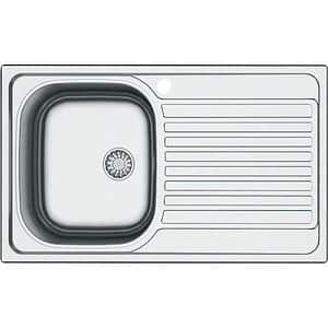 Chiuveta bucatarie Jabiri, 1 cuva, picurator reversibil, 86 x 50 cm, inox
