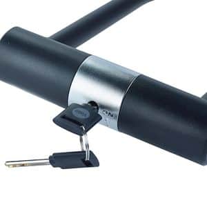 Antifurt bicicleta tip U YALE, 250 x 158 mm, 2 chei, negru