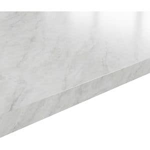 Blat bucatarie GOODHOME, 300 x 62 x 3.8 cm, PAL, alb quartz