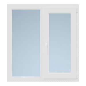 Fereastra termopan FORTIA, PVC, 4 camere, 100 x 136 cm, deschidere dreapta, alb