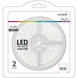 Banda Led Rgb 2M Ip65 Avide
