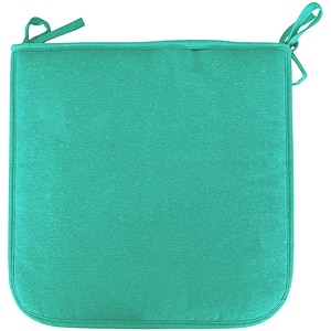 Perna patrata pentru scaun COCOS, 38 x 38 x 3 cm, bumbac si poliester, verde