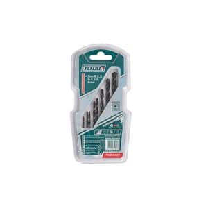 Set burghie pentru metal TOTAL HSS, 8 bucati