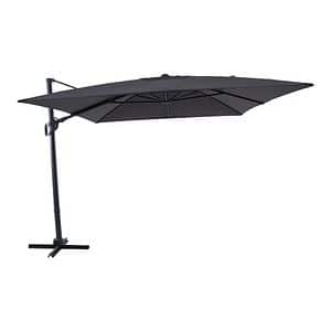 Umbrela de exterior GOODHOME Corby, 3 x 4m, negru