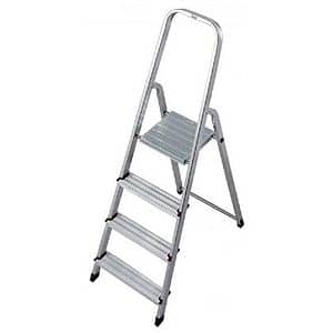 Scara cu platforma MAXMARA Merdevine, 4 trepte, 1.48m, aluminiu