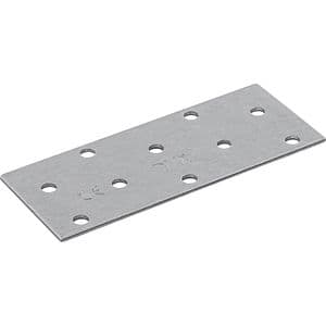 Placa perforata DMX 4402, otel, 100 x 40 x 2 mm