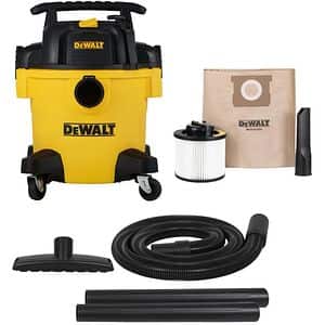 Aspirator umed/uscat DEWALT DXV20PC, 20l, 1050W, functie suflare, galben-negru