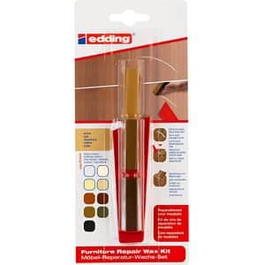 Kit EDDING 8901, ceara pentru retus mobila, maro