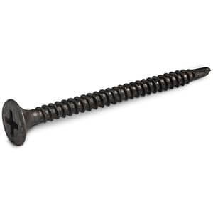 Surub autoforant pentru suporturi metalice KOELNER, 3.5 x 45 mm, 130 buc, negru