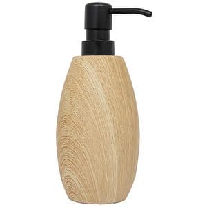 Dozator sapun lichid FRANDIS 196668, rasina, aspect lemn, bej