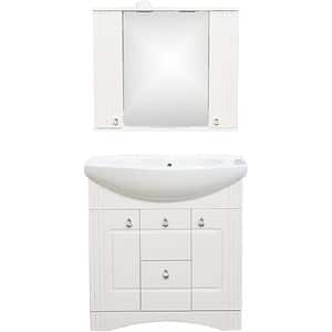 Oglinda baie cu dulap SANITOP Algo, 100 x 20 x 73 cm, iluminare LED, alb