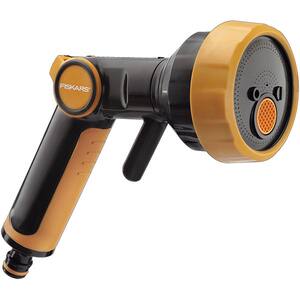Pistol universal pentru stropit FISKARS 1020446, 4 programe, negru-portocaliu
