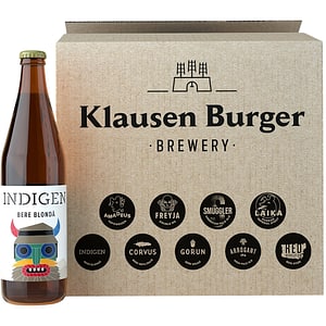 Bere artizanala Klausen Burger Indigen bax 0.5L x 20 sticle
