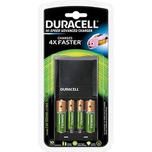 Incarcator DURACELL CEF27, 2 acumulatori AA, 2 acumulatori AAA, negru