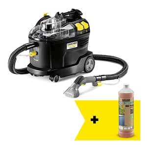 Aspirator cu spalare KARCHER Puzzi 8/1 Go Further 1.100-249.0, 7l, 1200W, negru