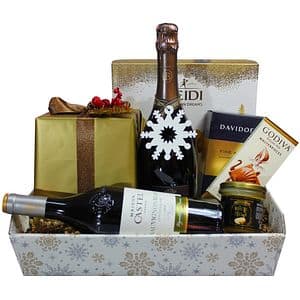 Cos cadou LUXURY BASKETS Gold Silver 8GS