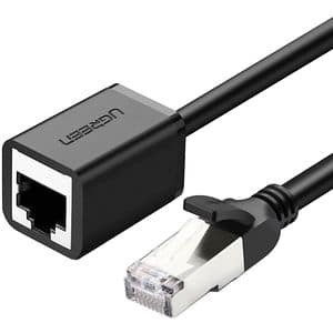 Cablu de retea prelungitor Ethernet CAT6 UGREEN NW112, 3m, negru