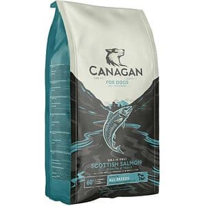 Hrana uscata pentru caini CANAGAN Grain Free, Adult, Somon, 12 kg