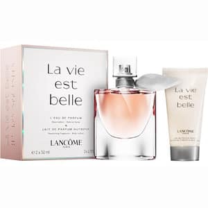 Set cadou LANCOME La Vie Est Belle: Apa de parfum, 50ml + Lotiune de corp, 50ml