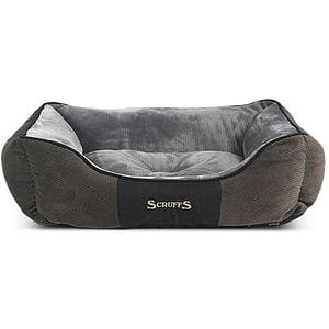 Culcus pentru caini SCRUFFS Chester, 75 x 60 x 18 cm, gri