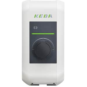 Statie incarcare masini electrice KEBA Wallbox P30 Premium, Monofazic, 7.4 kWh, Type 2, Socket, RFID