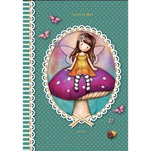 Set 5 notebook SANTORO Gorjuss, matematica, A5, 96 file, legatura capsata, diverse modele