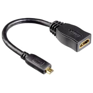 Cablu adaptor micro HDMI - HDMI HAMA 12223