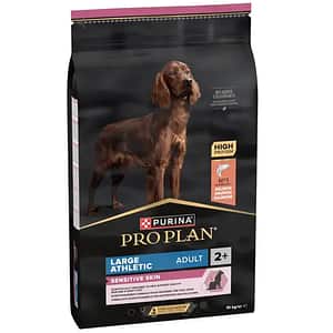 Hrana uscata pentru caini PURINA PRO PLAN Sensitive Skin Large Athletic, Adult, Somon, 10 kg