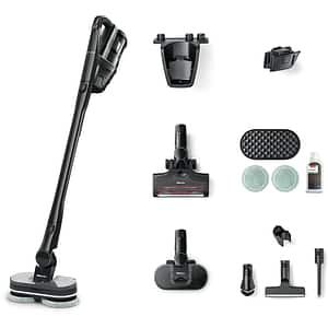 Aspirator vertical MIELE Triflex HX3 Aqua 12878380, 0.5l, 25.2V, autonomie max 70 min, negru
