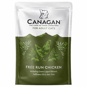 Hrana umeda pentru pisici CANAGAN, Adult, Pui, 8 x 85 g