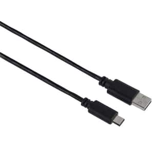 Cablu USB-C - USB 2.0 HAMA 135722, 1m, negru