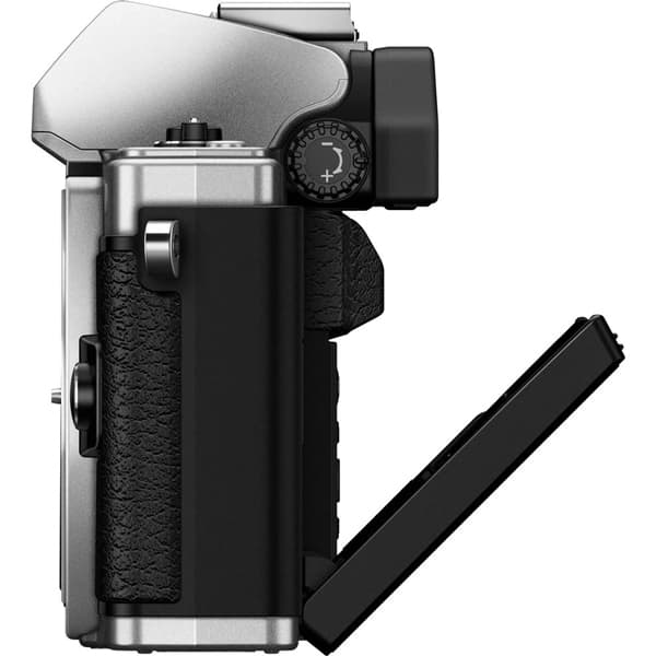Aparat foto Mirrorless OLYMPUS E-M10 Mark III, 16.1 MP, 4K, Wi-Fi, argintiu + Obiectiv EZ-M1442IIR