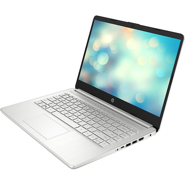 Laptop HP 14s-fq1000nq, AMD Ryzen 7 5700U pana la 4.3GHz, 14" Full HD, 16GB, SSD 1TB, AMD Radeon Graphics, Windows 11 Home, argintiu